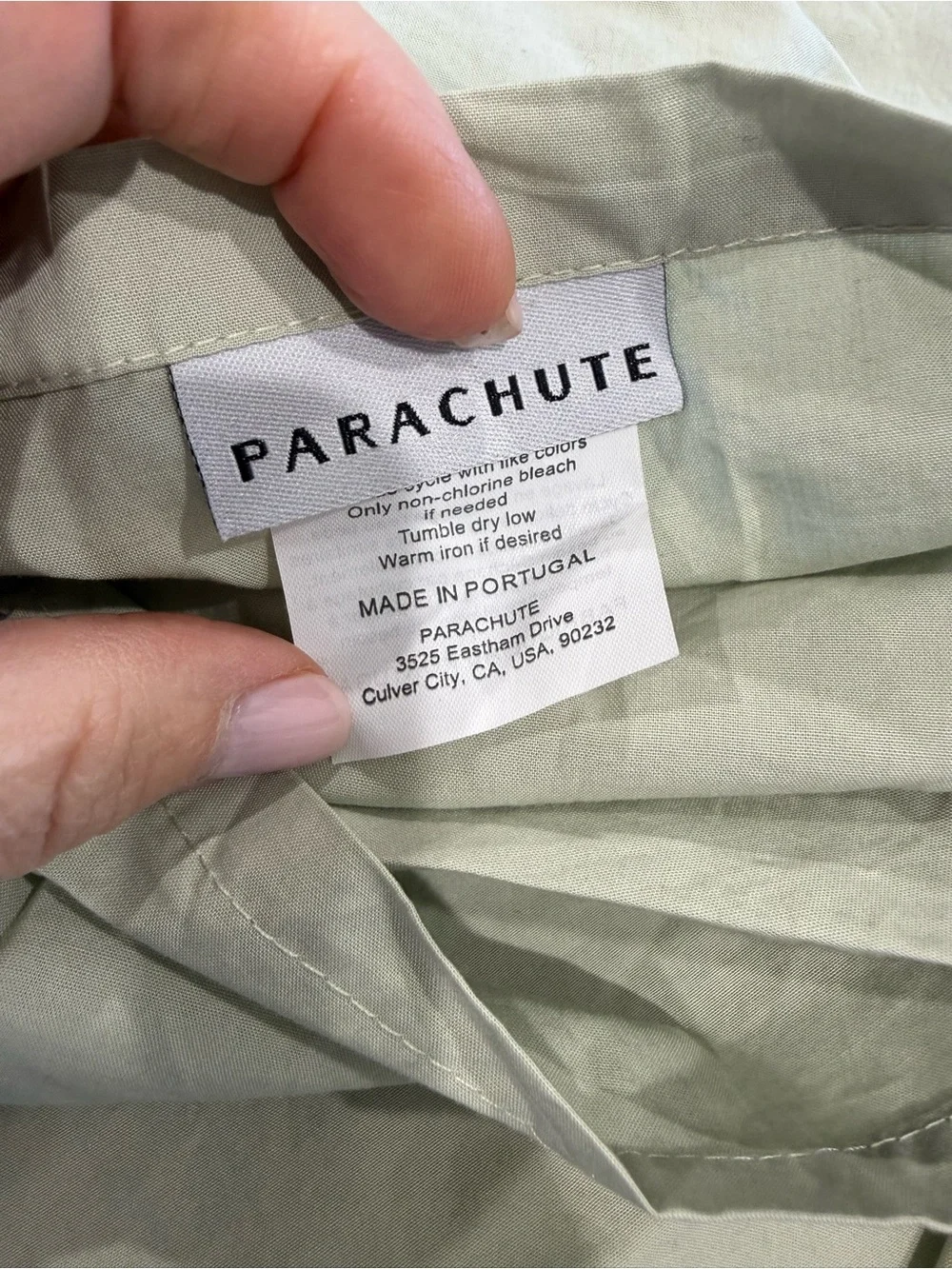 Parachute NEW Percale Set of 2 Cotton Pillowcases
